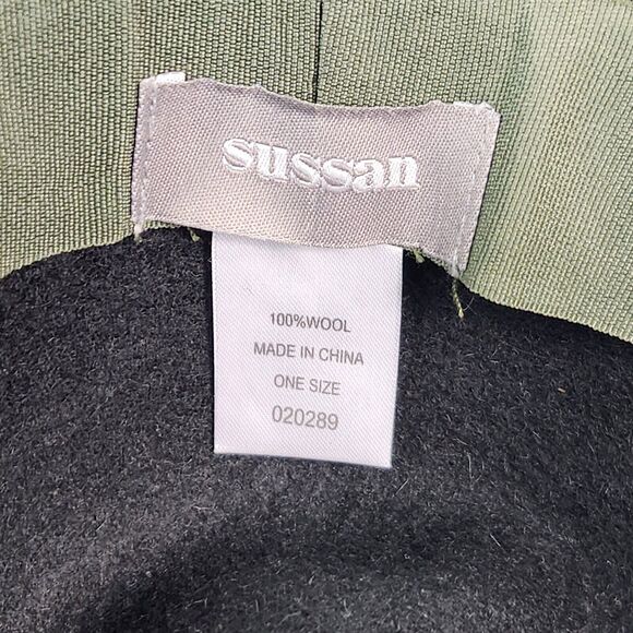 Sussan Hat 100% Wool Boho Chic Earthy Hippie Lagenlook Minimalist Feminine - Picture 6 of 6